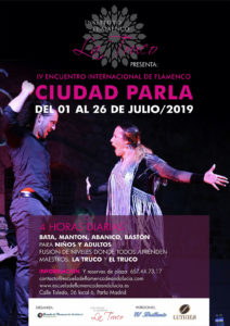 IV Encuentro Internacional de Baile Flamenco Ciudad de Parla – Julio 2019